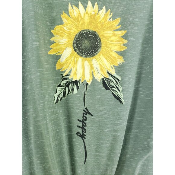 Set Of 2 Joei & I Womens 2X Graphic T-Shirts Blue & Green Cotton Blend - Picture 9 of 14